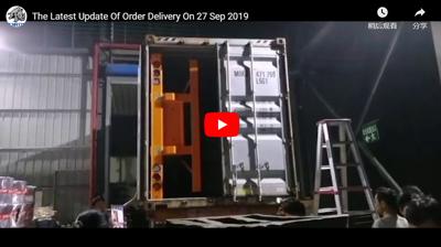 27 / 09 / 2019 ultraton Order Delivery: 20 flat semi - Trailers